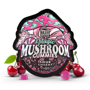 Sour Cherry Magic Mushroom Gummies