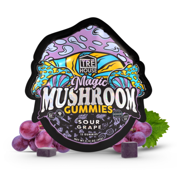 Sour Grape Magic Mushroom Gummies